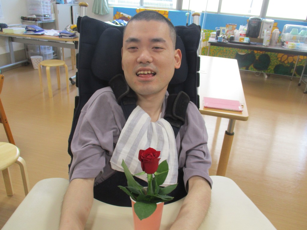 薔薇が似合う男第1位